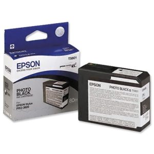 epson cartucho negro foto 80ml stylus pro/3800/3880