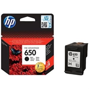 hp cartucho negro nº650 deskjet ink advantage 2645 /35xx /4515/4645