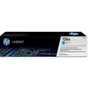 hp toner cian 126a 1.000 pag. laserjet pro/100 cp/1025nw/1020/1025/m175