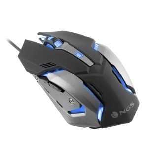 ngs raton gmx 100 gaming 2200 dpi con leds 6 botones