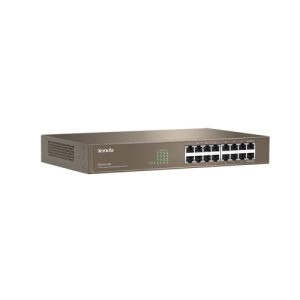 tenda switch teg1016d 16 puertos 10/100/1000 gigabit carcasa metalica montaje en rack