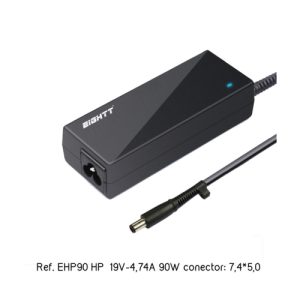 eightt cargador específico compatible con hp 19v 4,74a 90w 7,4*5,0