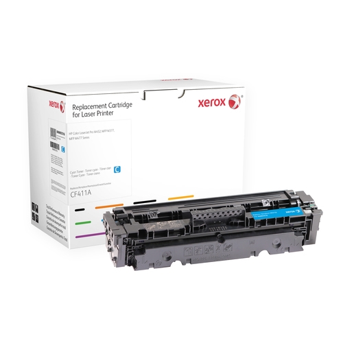 xerox toner cian hp 410a (cf411a) 2.900 paginas xerox toner cian hp 410a (cf411a) 2.900 paginas