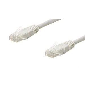 cable de red utp phasak cat. 6 cu 0.25 m. gris