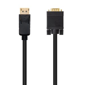 nanocable cable displayport/m a vga/m negro longitud 2.0 m
