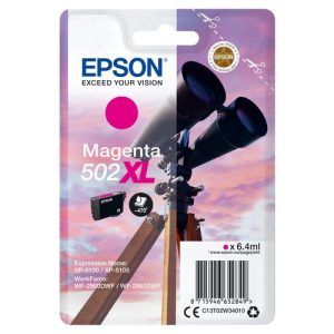 epson singlepack magenta 502xl ink xp 5100, xp 5105, wf 2860dwf, wf 2865dwf