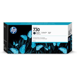 hp cartucho de tinta schwarz (matt) p2v71a (730)