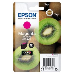 epson cartucho de tinta magenta 300 paginas c13t02f34010 (202)