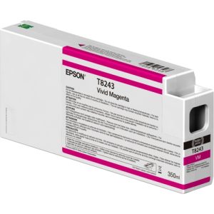 epson cartucho de tinta magenta 350 ml c13t824300 (t8243)