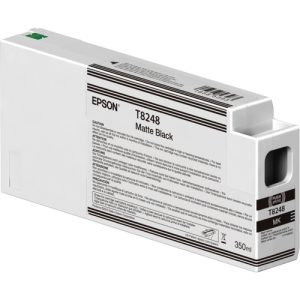 epson cartucho de tinta negro mate 350 ml c13t824800 (t8248)