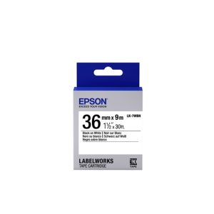 epson cinta mecanográfico 36 mm x 9 m c53s657006 (lk 7wbn)