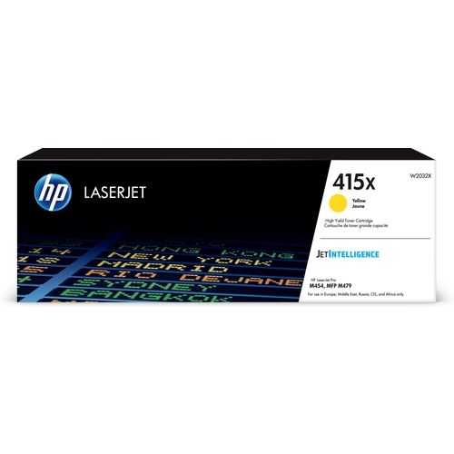 hp toner laserjet m454/m479 nº415x amarillo 6.000pag.