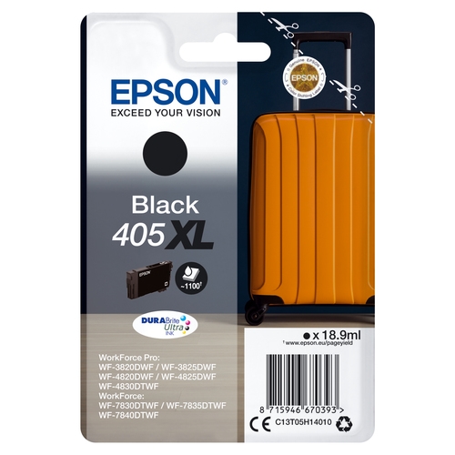 epson cartucho 405xl negro wf 3820dwf/wf 3825dwf/wf 4820dwf/wf 4825dw