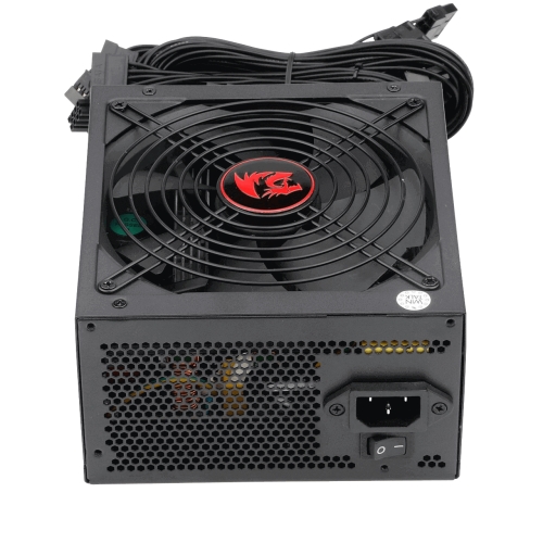 redragon gc ps002 fuente de alimentación gaming 600w 80+ bronze ventilador 140 mm