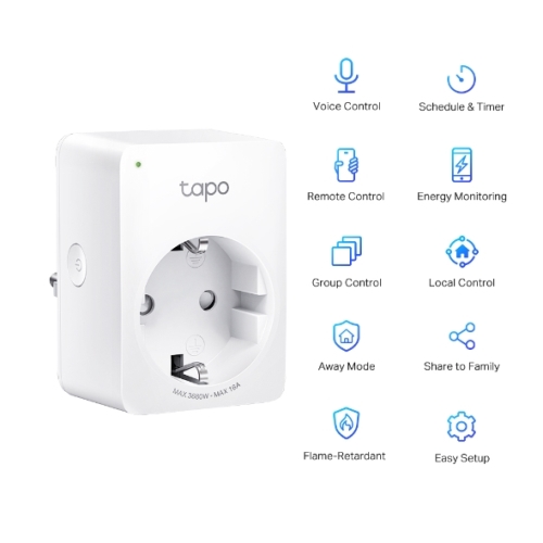 tp link tapo p110 wifi enchufe inteligente mini