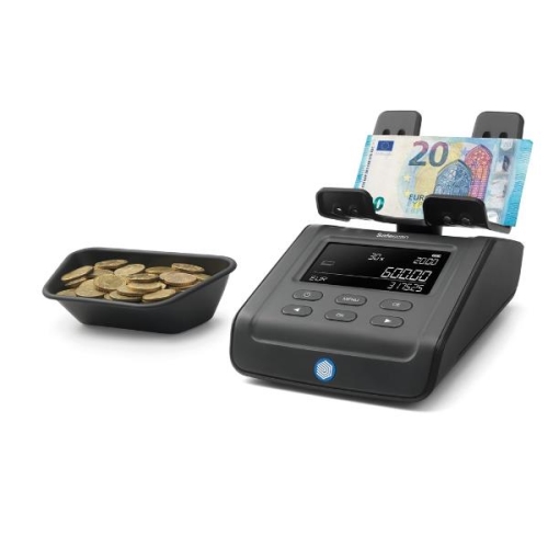 safescan 6175 balanza contadora de dinero, monedas y billetes, bonos, vales y fichas