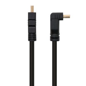 nanocable cable hdmi acodado alta velocidad/hec a/m a/m 1.8m