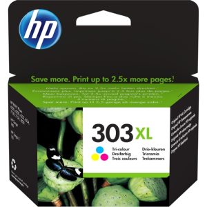 hp cartucho 303xl tri color envy photo 6230/7130/7134/7830