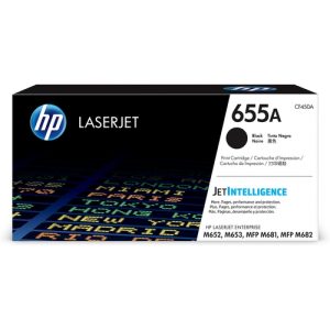 hp laserjet enterprise m652 toner negro 655a cf450a 12.500 paginas
