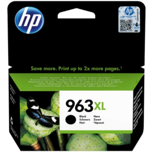 hp 963xl cartucho negro officejet pro 9010/9020 2.000pag.
