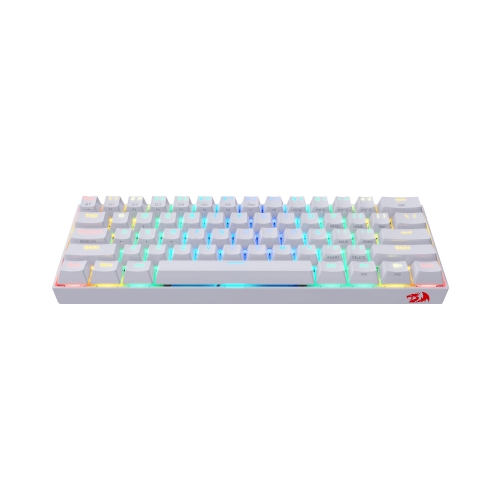 redragon draconic teclado mecánico gaming rgb blanco layout usa