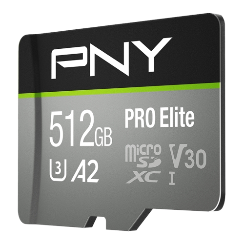 pny pro elite microsdxc 512gb + adapter sd