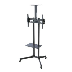 tooq soporte tv fs1470m b para suelo con ruedas 37" 70" vesa 600x400 max 50kg