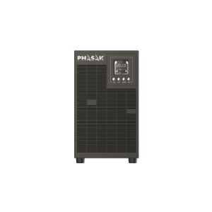 phasak sai ph 9230 online 3kva / 2700w formato torre 4 schuko lcd rs232 usb baterias 4x9ah