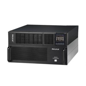 phasak sai ph 9360 online 6kva/4200w formato rack bornes lcd usb+rs232+rj45 baterias 20x 7ah garantía 2 años in situ con batería