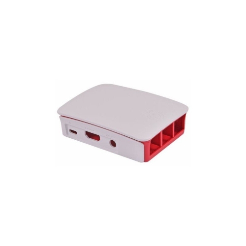raspberry caja oficial para pi 3 color rojo/blanco
