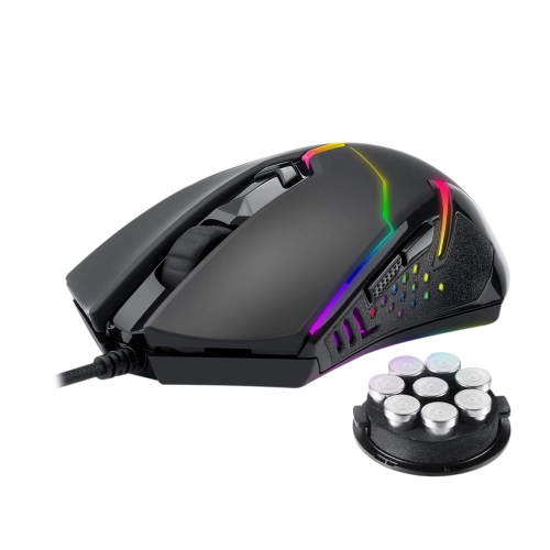 redragon centrophorus ratón gaming negro
