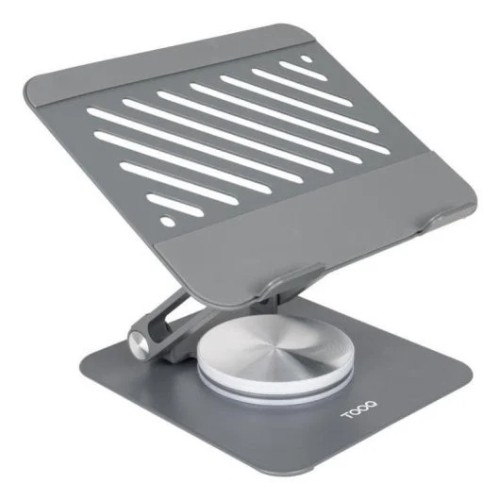 soporte plegable 360º dispositivos hasta 13", gris