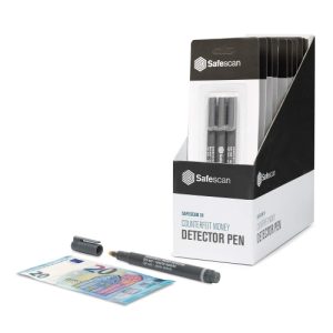safescan 30 detector de billetes falsos en formato boligrafo, pack 3 unidades