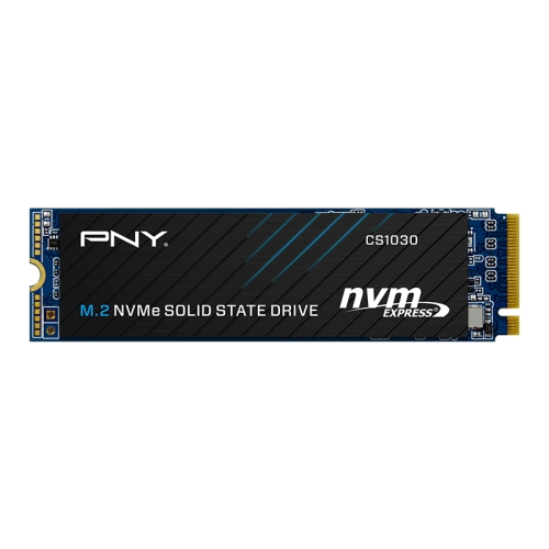 pny cs1030 500gb pcie gen3 nvme m.2 2280 3d nand hasta 2000 mb/s lectura hasta 1100 mb/s escritura
