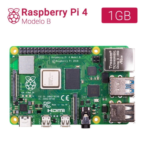 raspberry pi 4 1gb v1.4 broadcom bcm2711 quad core cortex a72 1gb wifi bluetooth gigabit ethernet 2 x usb 3.0 2 x usb 2.0 gpio 40 pin 2 x micro hdmi dsi csi microsd poe