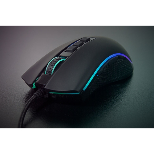 redragon cobra fps ratón gaming rgb negro
