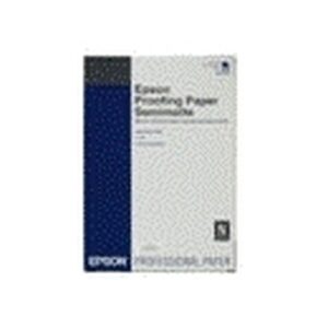 Epson GF Papel Proofing White Semimatte, 17"" x 30.5m, 256g
