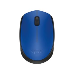 Logicool M171 - Ratón - óptico - 3 botones - inalámbrico - 2.4 GHz - receptor inalámbrico USB - azul/negro