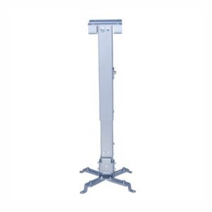 TooQ - Soporte de techo para proyector PJ2012T-W - inclinable - 20Kg - distancia del techo 430-650mm - Blanco