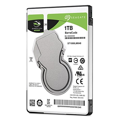 Seagate Guardian BarraCuda ST1000LM048 - disco duro - 1 TB - SATA 6Gb/s - 2.5" - 5400 rpm - búfer: 128 MB