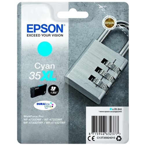 EPSON CARTUCHO CIAN 35XL Pag. 1900 Aprox