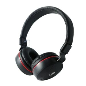 Talius - Auricular Diadema HPH-5005 - Conexión Jack 3.5 - Manos libres - Plegables - Color Negro