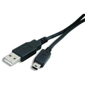 Equip - Cable USB a MiniUSB - USB-A/M a USB-B/M - 1.8m - Negro