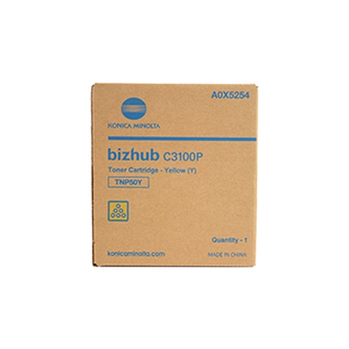 TONER KONICA BIZHUB C3100 AMARILLO TNP50Y