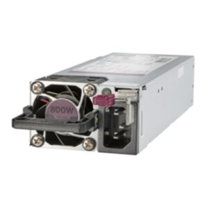 HPE - fuente de alimentación - conectable en caliente / redundante - 800 vatios - 908 VA - Flex Slot - 80 PLUS Platinum