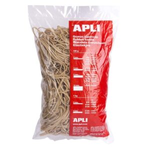 APLI GOMA ELÁSTICA MARRÓN CAUCHO 160X3MM 1KG