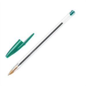 BIC BOLÍGRAFO CRISTAL ORIGINAL VERDE CAJA -50U-