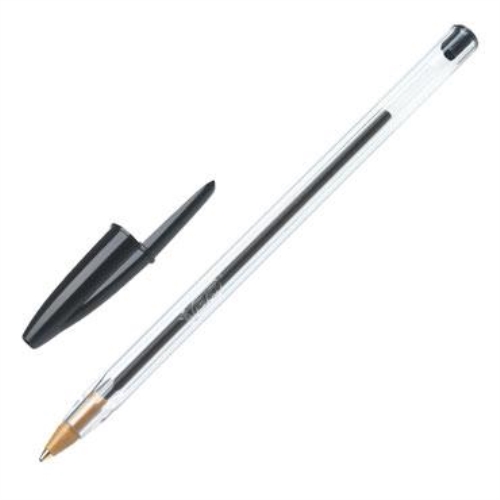 BIC BOLÍGRAFO CRISTAL ORIGINAL NEGRO CAJA -50U-