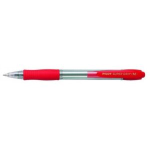 PILOT BOLIGRAFO SUPERGRIP ROJO -12U-