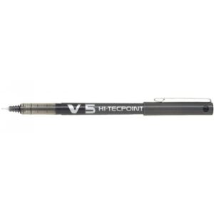 PILOT ROTULADOR V-5 NEGRO -12U-
